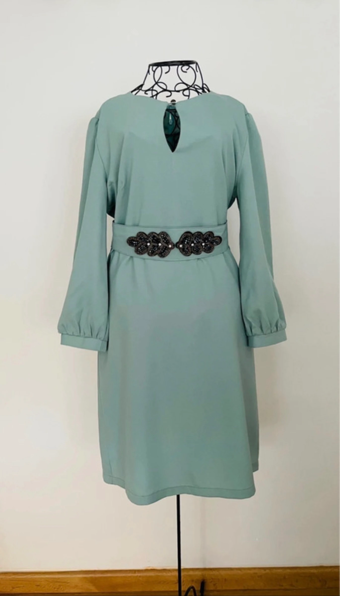 Prachtige mintkleurige jurk – photo 6